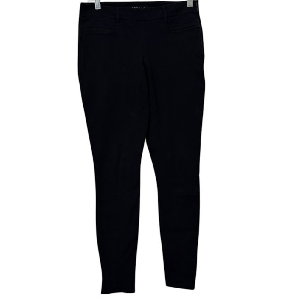 Theory Black Junis Stretch Skinny Trouser Dress Pants Womens 2‎